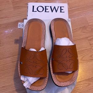 Women’s Loewe Anagram Sandals Worn a handful of times